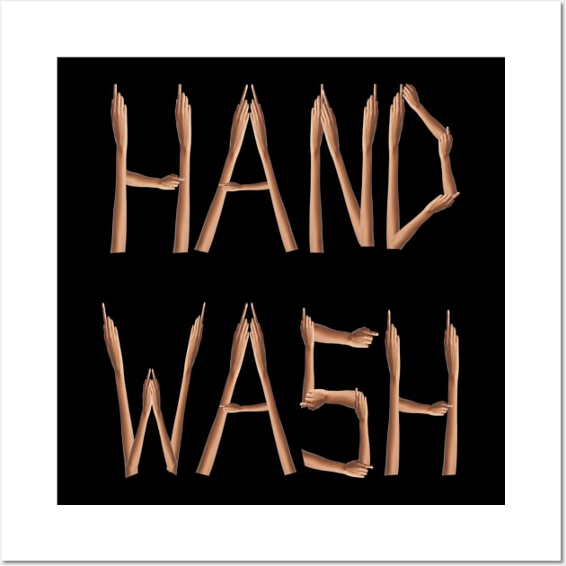 hand wash Wall Art by wismug clothing